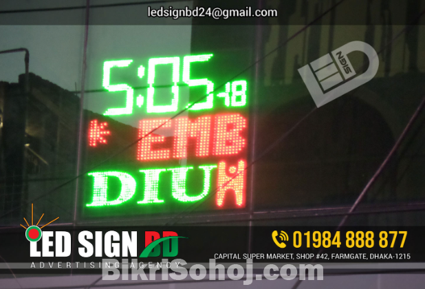 Comedown led moving display p10 screen  Outdoor LED Display.